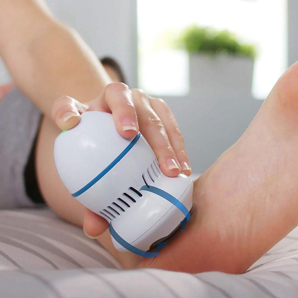Electric Foot Grinder Vacuum Callus Remover Foot Pedicure Tools Rechargeable Foot Files Clean Tools for Hard Cracked Skin