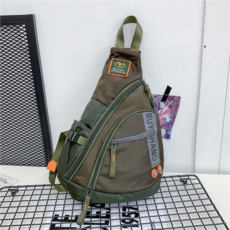 Unisex Große Kapazität Outdoor Brusttasche - Japanischer Koreanischer Stil Sport, Reise & Angeln Umhängetasche
