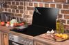 TAGLIERE IN VETRO 52x30 NERO