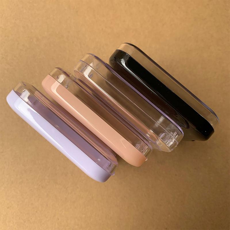 Transparente Kunststoffverpackungsbox Nagelverschönerung Aufbewahrung Schmuck Halskette Display Geschenkbox