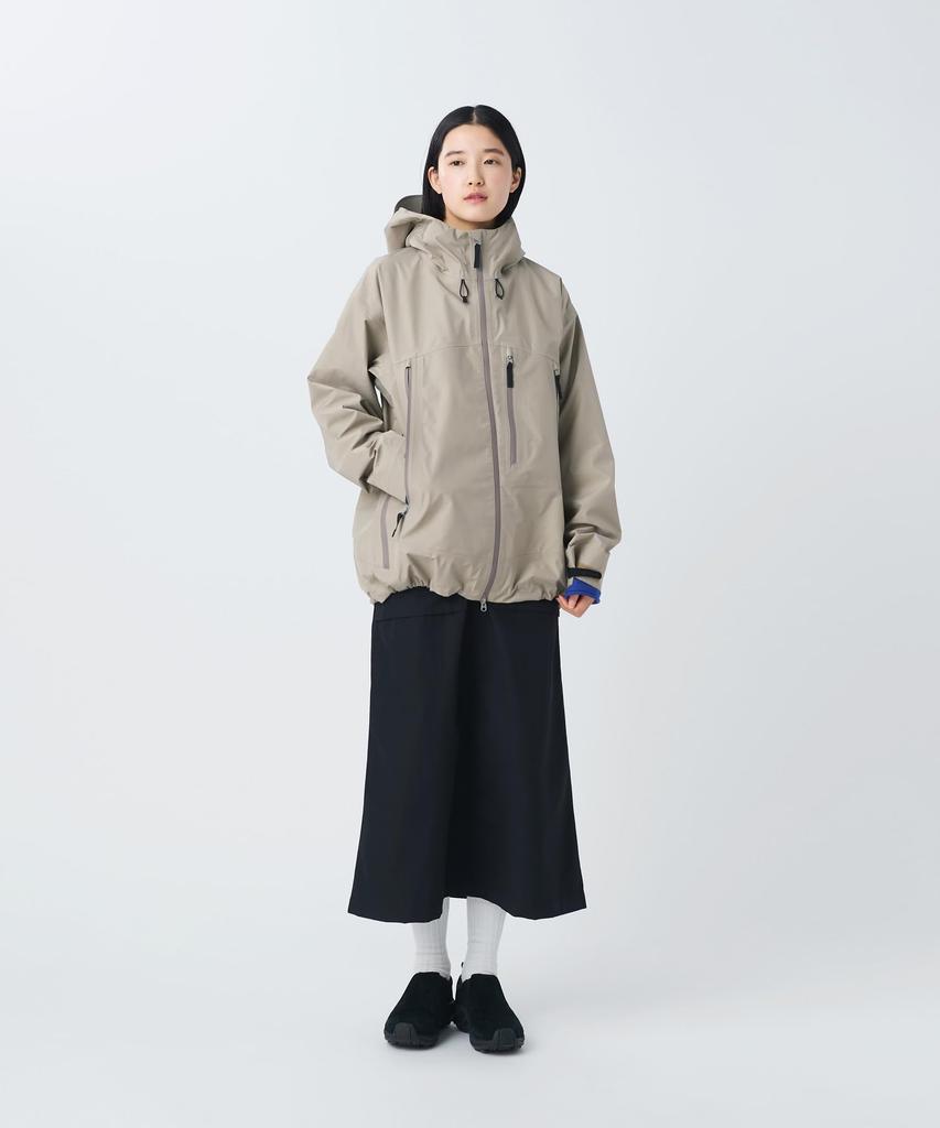 Rain Jacket Rain Jacket Raincoat GREIGE M [Snow Peak] GORE-TEX JK-26SU014 Men's Women's