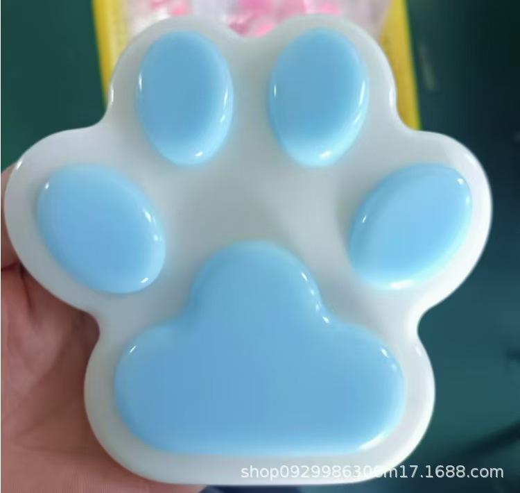 

Супер большой мак кошка коготь Pinch Le Flocking Gloff супер мягкий TPR мягкий клей декомпрессионный клапан игрушка в наличии синий