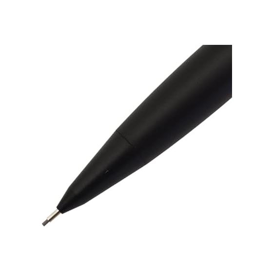 Kiterra Side Knock Mechanical Pencil KSK-SP-BK, 0.5mm Lead, All-Direction Side Knock, Body Knock Mechanism