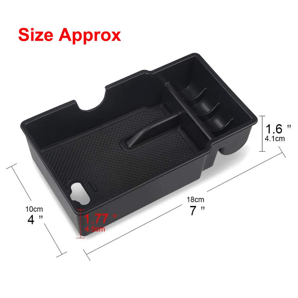Car Co-pilot Grab Handle Armrest Storage Box Organizer Tray for Jeep Renegade 2015-2025 Stowing Tidying Interior Accessories