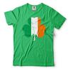 Irish Leaf Shirt Ireland Patriotic Flag T Shirt Saint Patricks Day Gift Tee Unisex T-Shirt