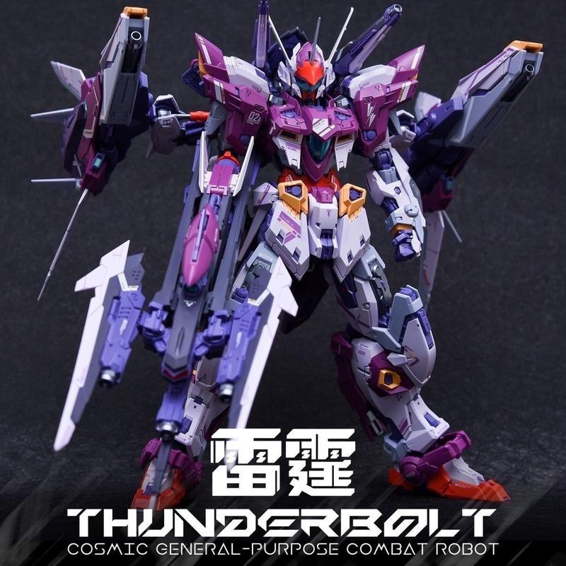 

In Stock In Era + Mg 1/100 Thunderbolt Cosmic Combat Robot Rmd Assembly Model Kit Action Figures Robot Plasitc Model Toy Present