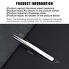 6Piece Stainless Steel Tweezers Bent Straight Tweezers For Fine Work In Crafts