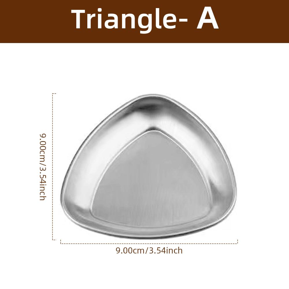 

Платформа для взвешивания кофейных зерен, соусница из нержавеющей стали, нестандартная форма, поднос для хранения, кухонная тарелка для кофейных зерен, столовые приборы