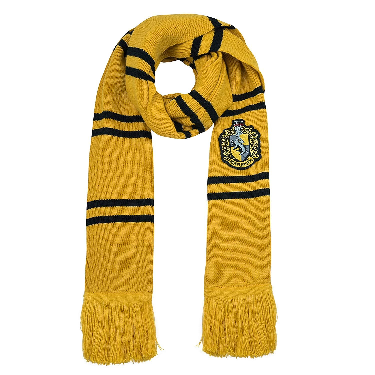 

Cinereplicas Harry Potter Echarpe Acrylic Scarf Deluxe Edition Hufflepuff Poufsouffle (Official Japanese Retailer Product) 4895205601468