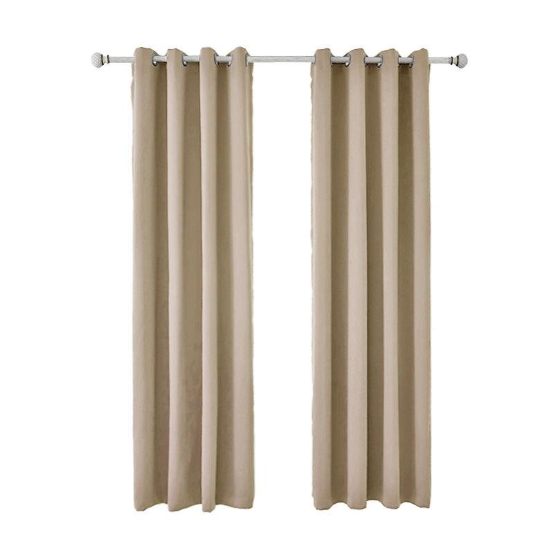 Low Price Drive Dnu High Precision Finished Curtains Blackout Insulation Curtains Solid Color Curtains