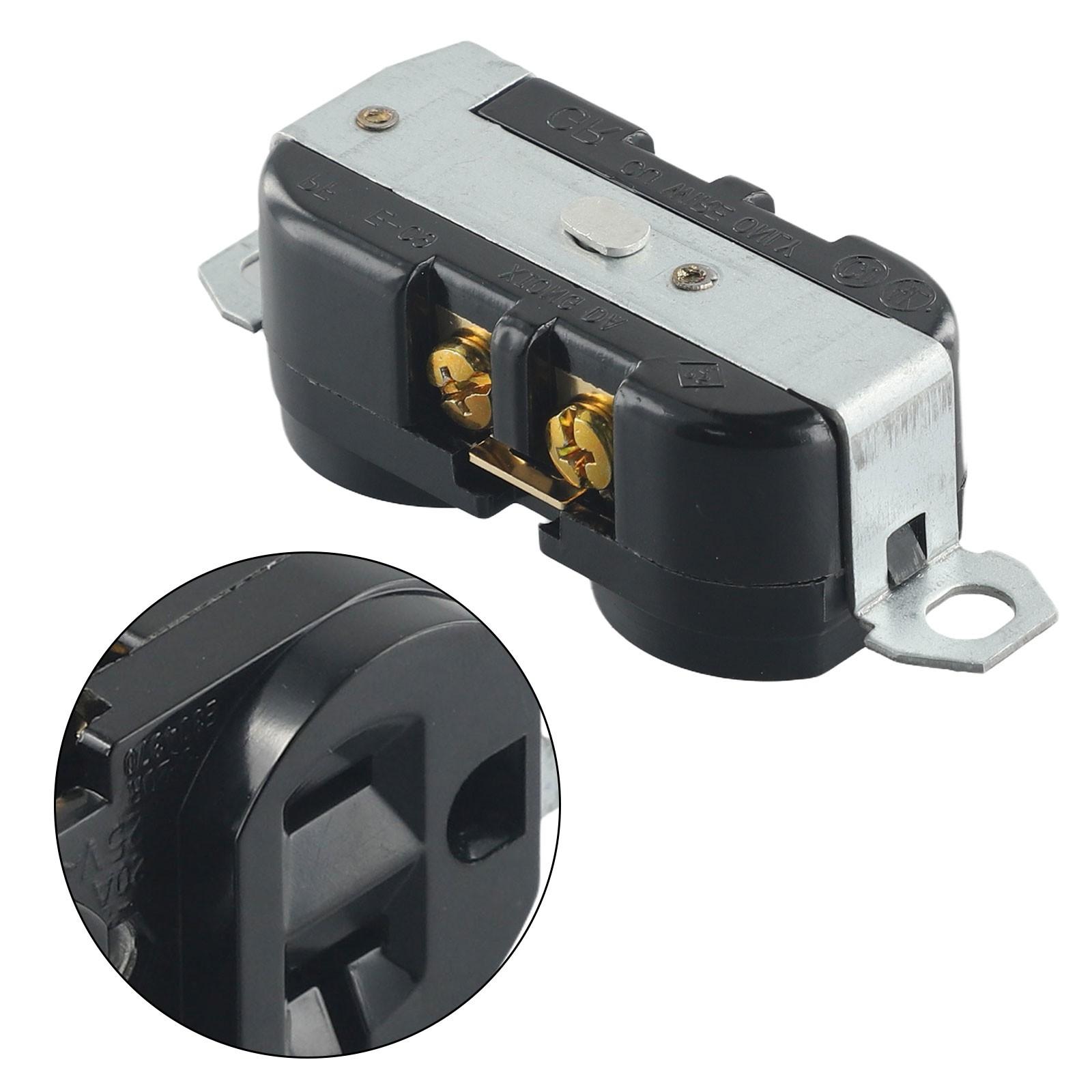 

Розетка генератора 125 В Застосовна напруга E-09 Тип виробу