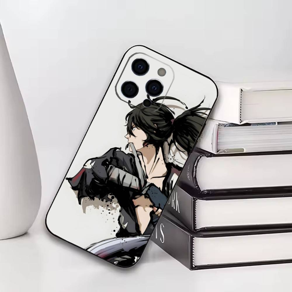 

Dororo Hyakkimaru Phone Case For iPhone17,16,15,14,13,12,11 Plus,Pro Soft Silicone Black Cover iPhone13