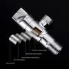 Multi purpose Shut Off Solution Convenient 1/2 Turn Angle Stop Water Control Device Perfect for Various Applications