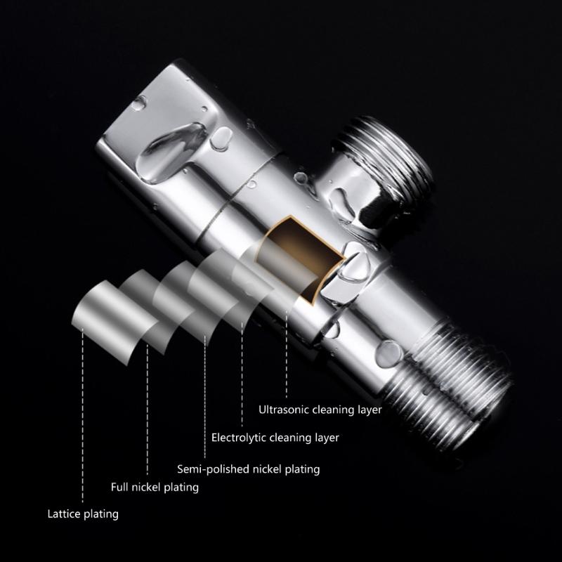 Multi purpose Shut Off Solution Convenient 1/2 Turn Angle Stop Water Control Device Perfect for Various Applications
