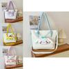 Large Capacity Cartoon Tote Bag With Expandable Design For Women And Teens** Characters Included)