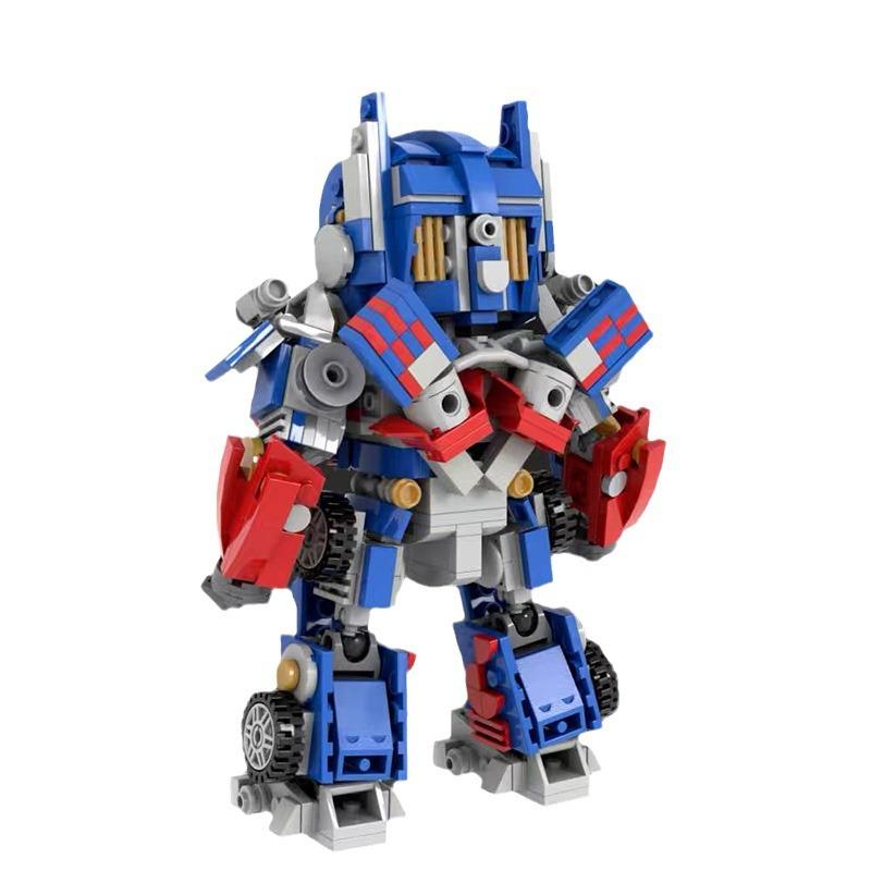 Stavebnice kompatibilní se Sd Optimus Prime Skládačka Stavebnice Hračka Mecha Transformující Hračka Dětská Inteligence