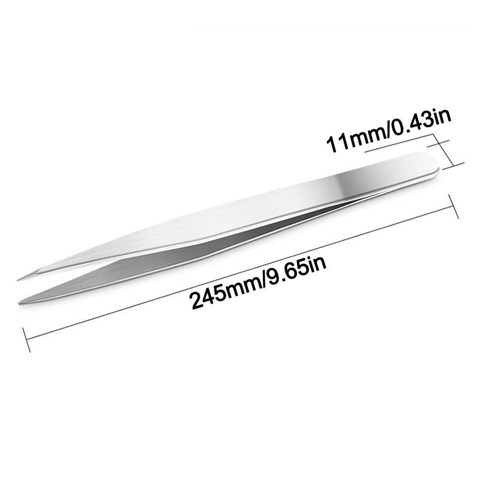 Heat Resistance Welding Tweezers Metal Working Jewelry Holding Tool Soldering Tong Soldering Work