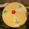 Chinese Retro Style Bamboo Rattan Fisherman Hat Handmade Straw Bucket Hat Sun Protection Lightweight for Picnic Camping