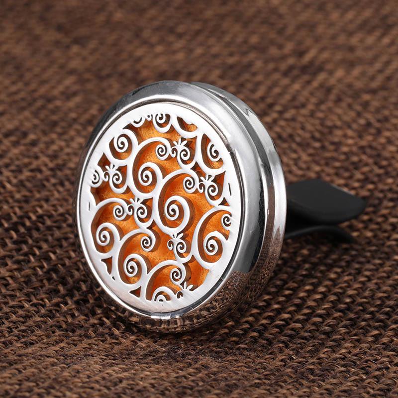 Popular Car Air Freshener Vent Clip: Octopus, Heart, Snowflake Design Essential Oil Diffuser