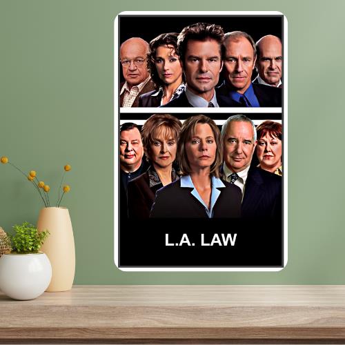 LA Law Classic TV Show Metal Poster Sign 20x30cm(7.8x11.8inch)