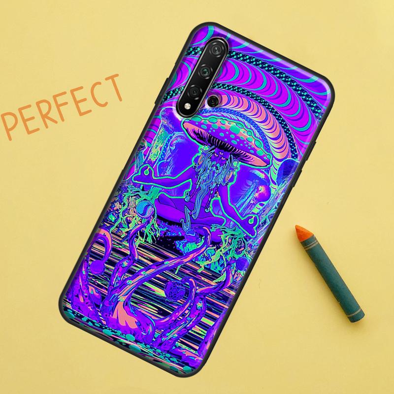 Spiritual Trippy Psychedelic For Huawei Nova 8i 12i 11i 12s Y73 Y72 Y61 Y91 Y90 Y70 Y60 9 10 SE P30 P40 Lite P60 Pro Case