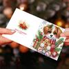 2/6/12Pcs Butterfly and Flower Rhinestone Painting Card Kit Diamond Drawing Card Diamond Daily Wish Card for Family Friends Gift