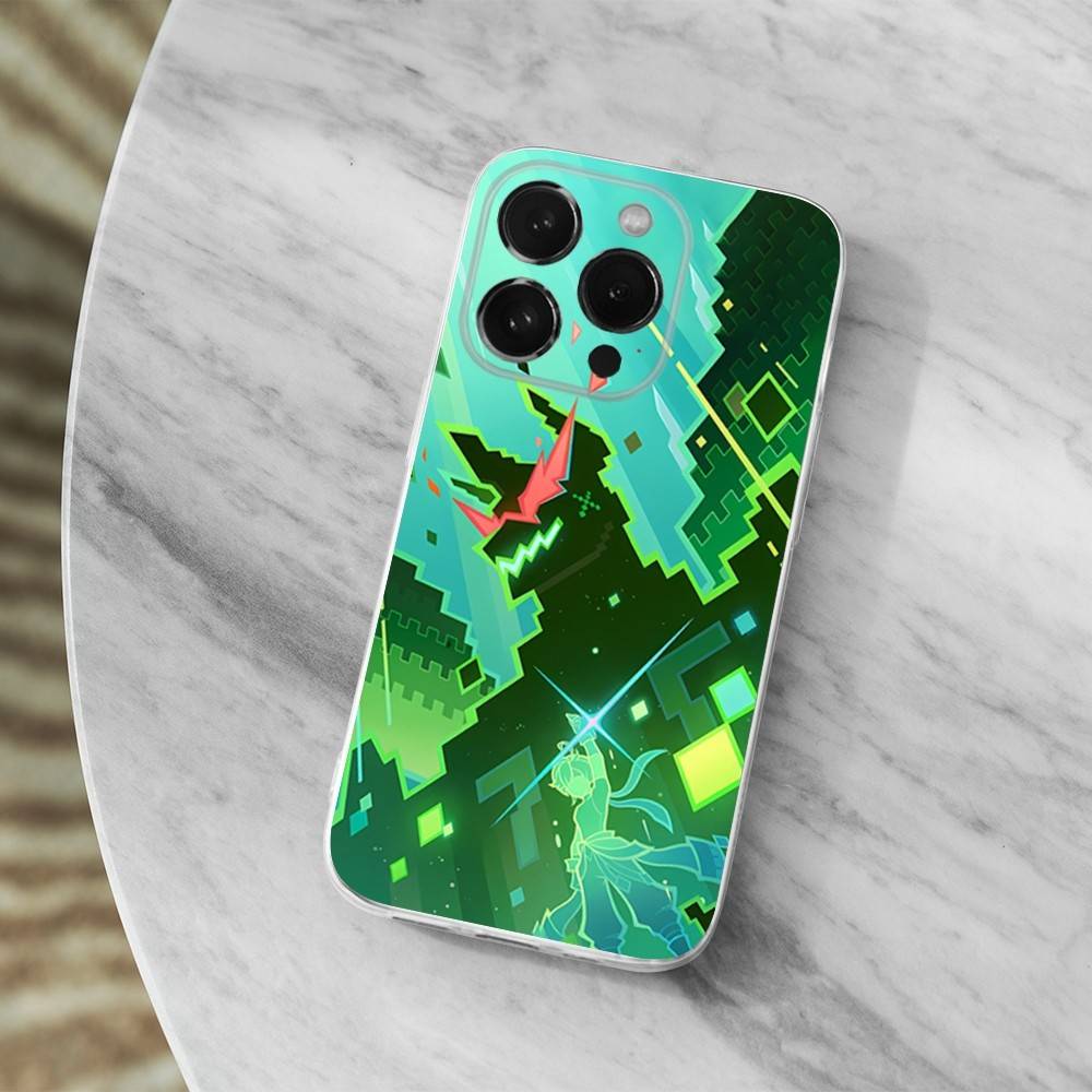 Game Genshin Impact K-Kinich Phone Case For iPhone Max,Plus,11,14,13,XR,SE,12,15,Pro,17,16,X,XS,Mini Transparent Soft Cover