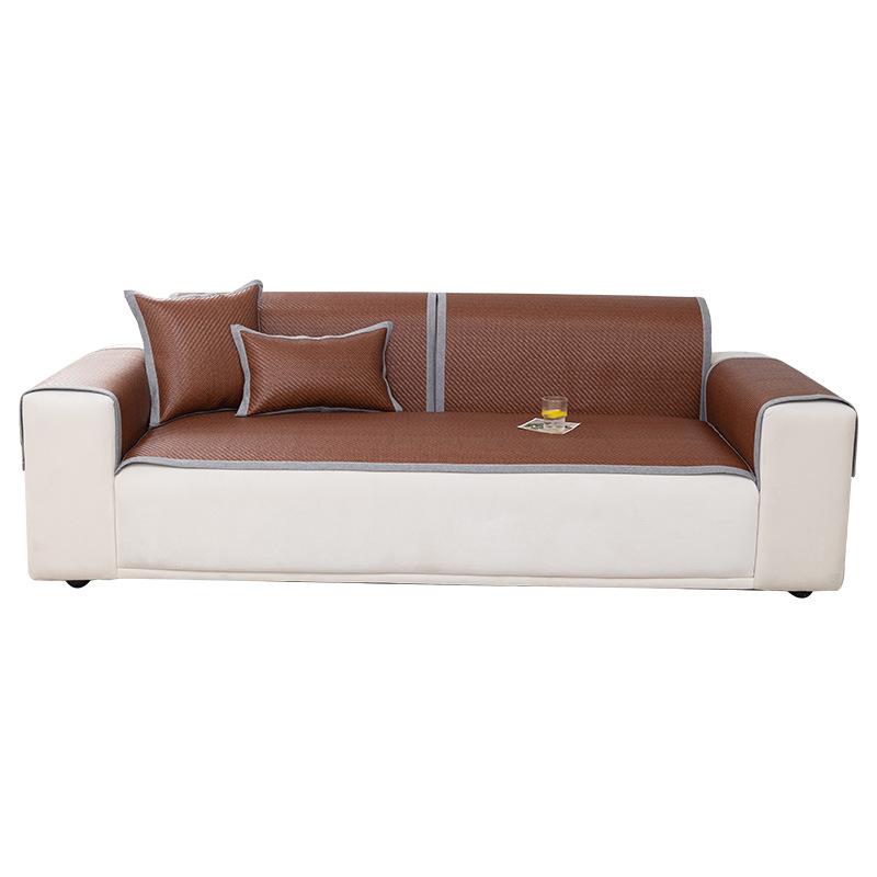 Sofa Cushion Summer Non-Slip Rattan Mat Mat Cushion Cold Cushion Sofa Cover Summer  New Sofa Cover