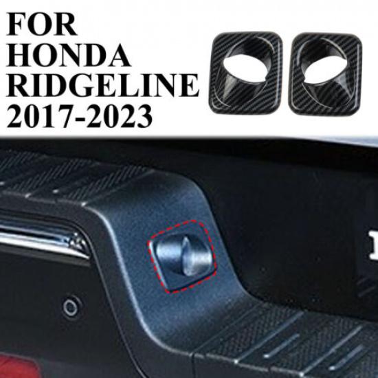 Накладка на крышку багажника в стиле карбона с подсветкой номера для Honda Ridgeline