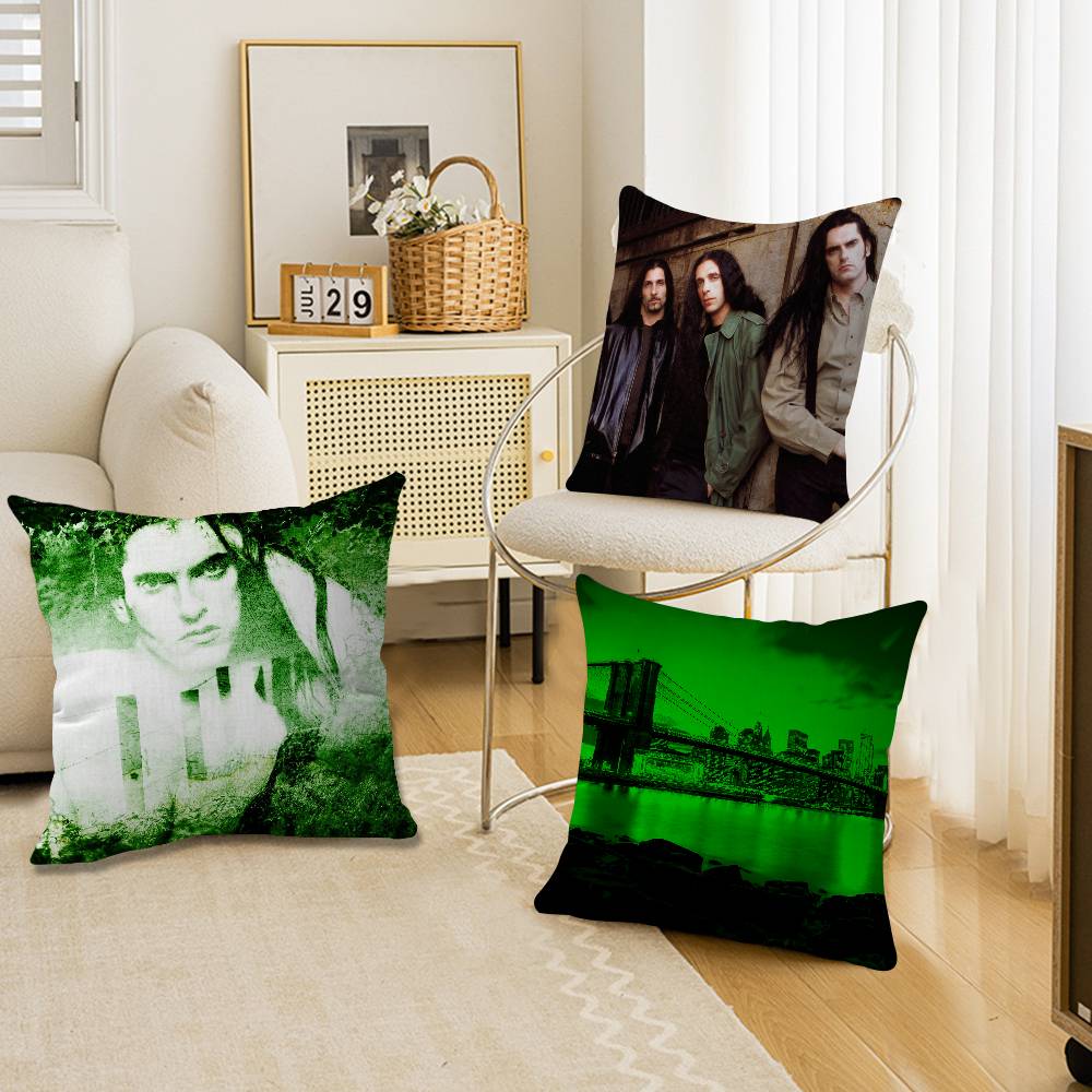 Rock Band TType O NNegativeS Pillow Covers Cartoon Sofa Decorative Home Doublesided Printing Short Plush Cute Cushion Cover