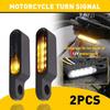 Mini Motorcycle LED Turn Signals Blinker Lights Amber For EOA