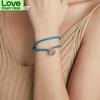  Tone S Chain Wrist Bracelet Color Lock Basic Wrist Bracelet Link Bracelets Fine Jewelry Present Gifts Girl Scb200Fashion