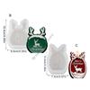Q1FD Christmas Reindeer Silicone Mold Baking Tool For Epoxy Resin Soap