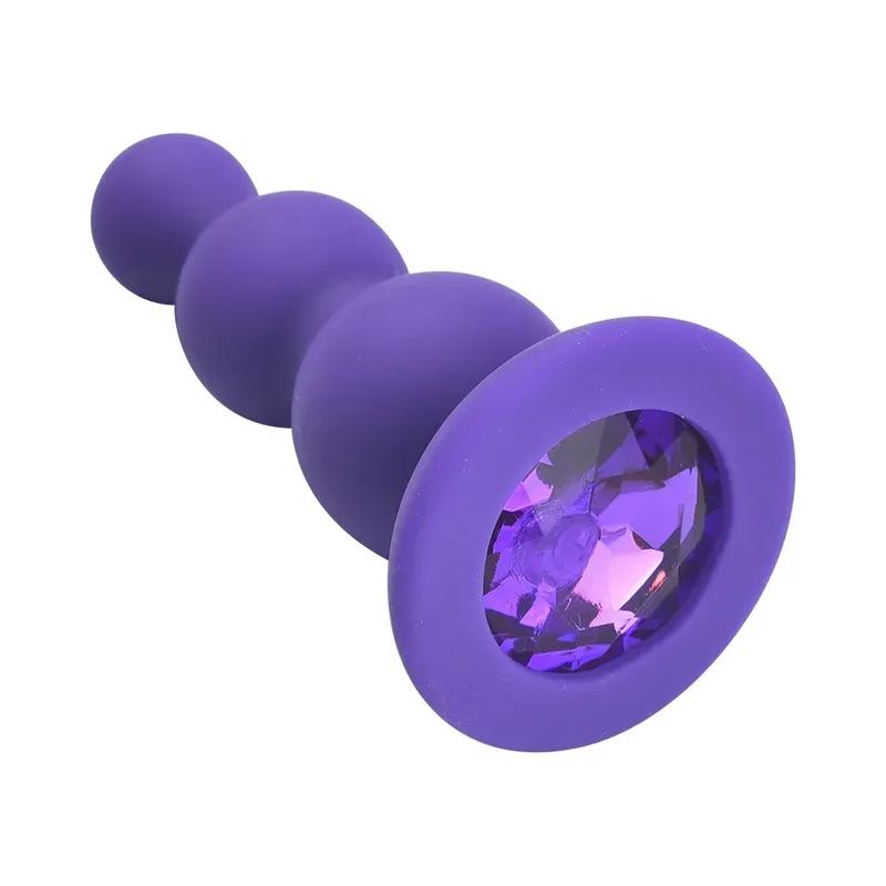 Mini Anal Plug Sex Toys Silicone Crystal Annal Extreme Butt Buttplug for Woman Prostate Massager Stimulator Adult Tooys Man