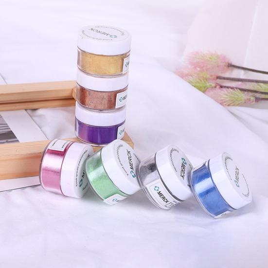1 Bottle Baking Powder Glittering Decorative Multi-Color Fondant Cake Powder for Bakery