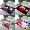I-Inuyashas Cartoon HD Large Area Printed Carpet Non-slip Multi Function Carpet Living Room Rugs Home Kitchen Hallway Decor