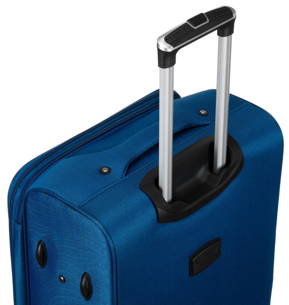 PTN 5209-L-9333 Blue-Burgundy Suitcase