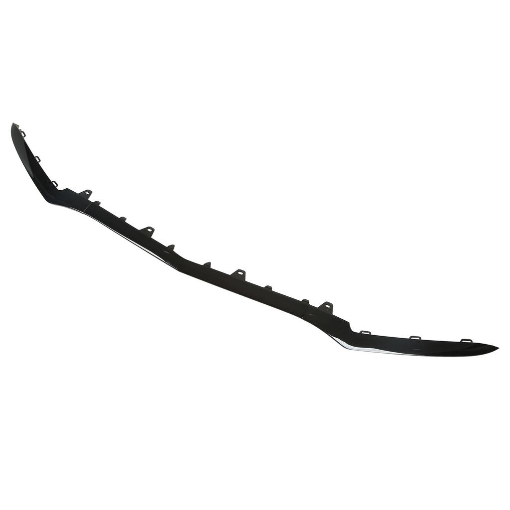 3pcs Gloss Black Front Bumper Lower Trim Replacement for Mercedes‑Benz E‑Class W212 AMG Line Facelift 2014‑2016