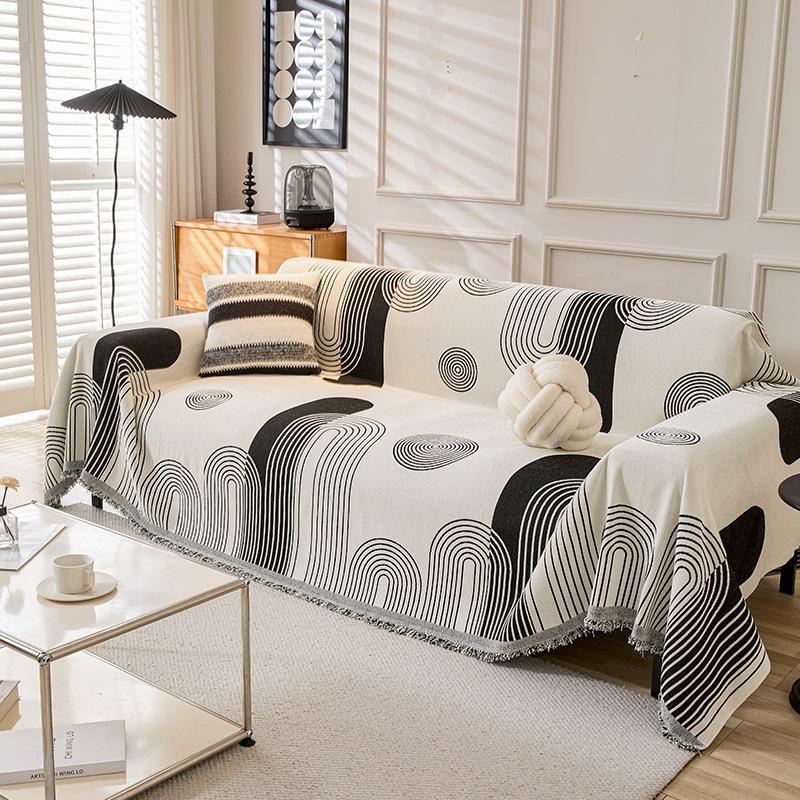 Removable Chenille Sofa Covers All Season Washable Slipcovers