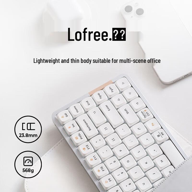 LOFREE OE915 84-Key Low-Profile Dual-Mode Mechanical Keyboard