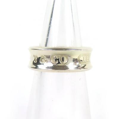 Fremragende TIFFANY&Co. Ring Smal ring Sølv 925 Kvinder 1837 Brugt