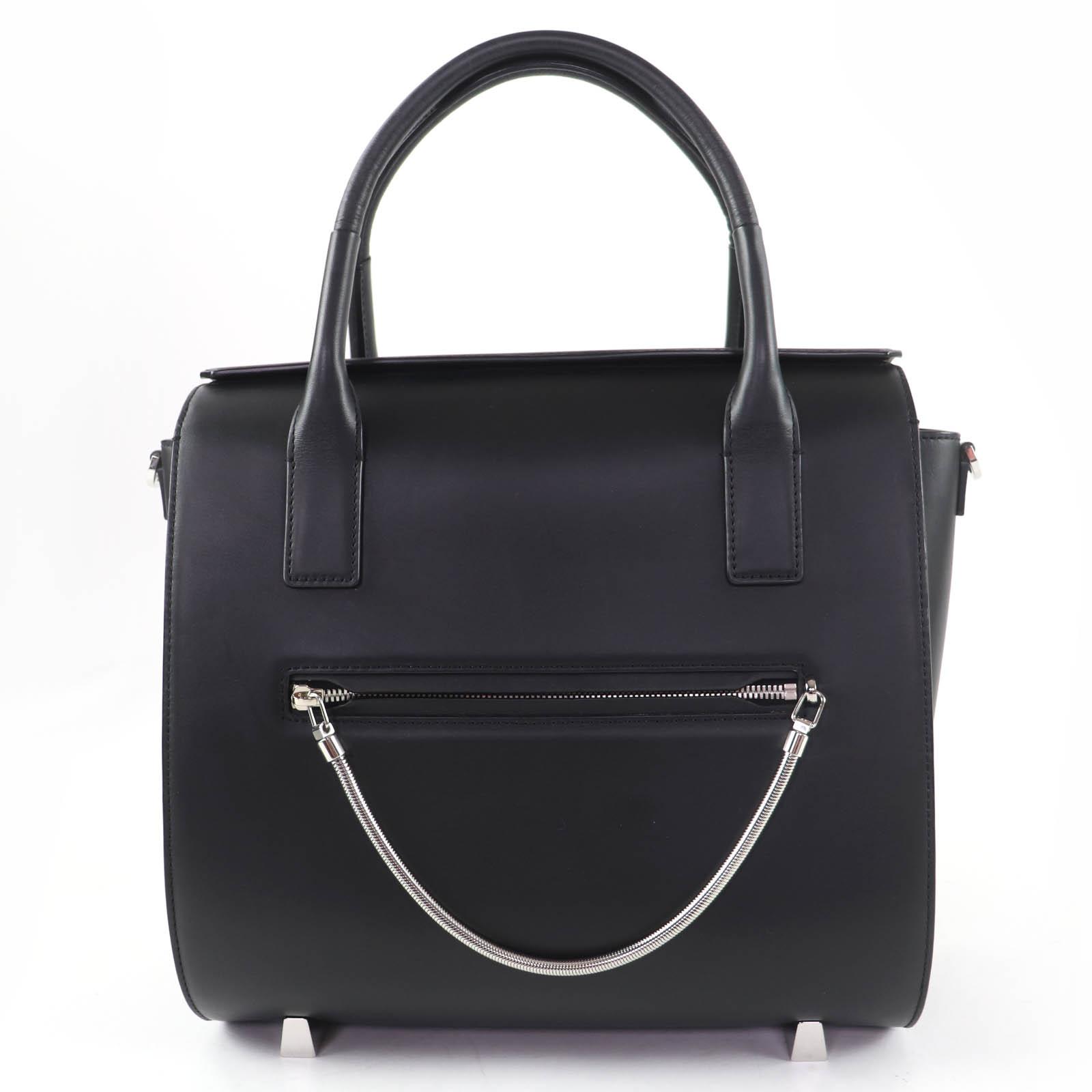 

Отличная сумка Alexander Wang, 2-в-1, сумка через плечо, портфель, черная, телячья кожа, б/у
