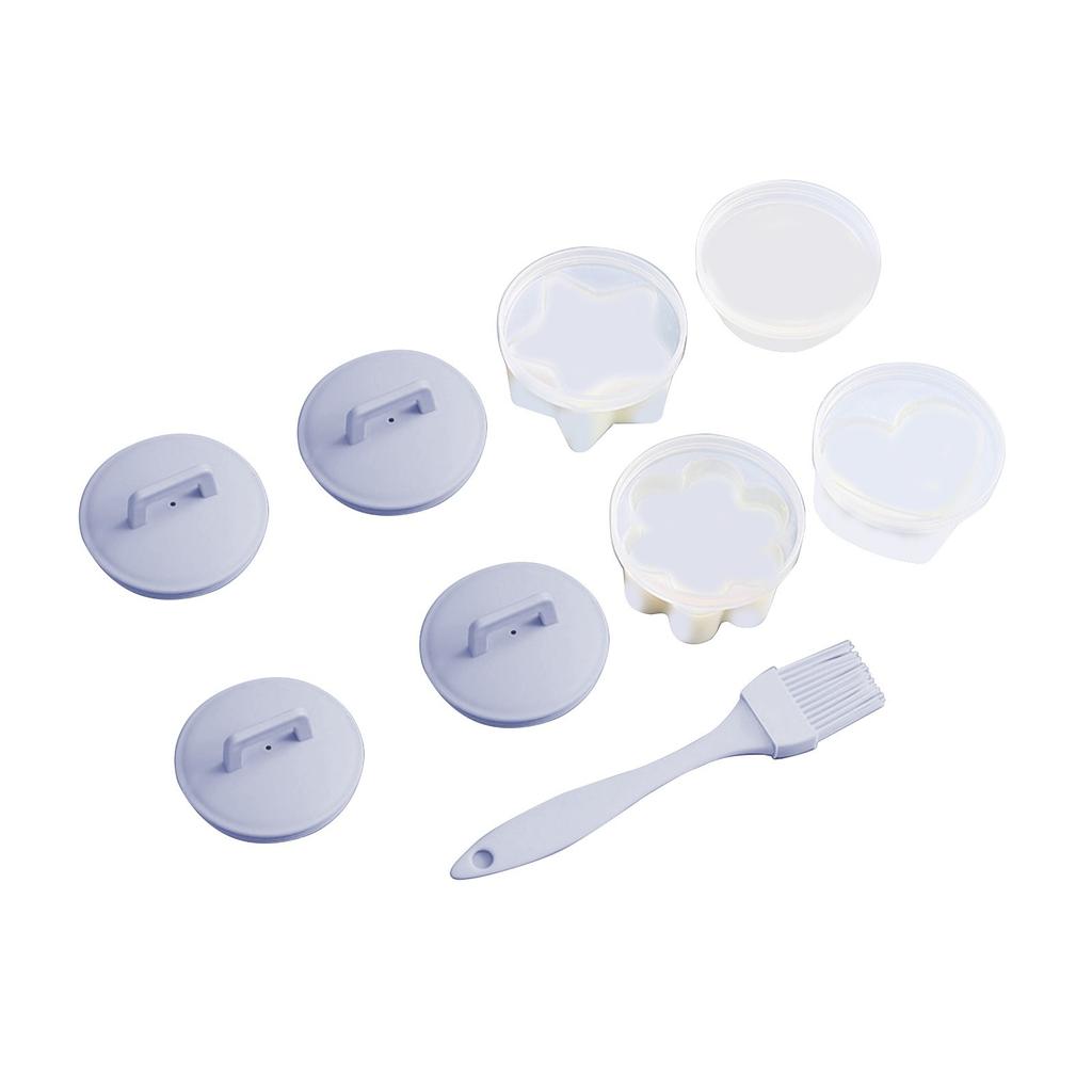 Baby Food Steamed Egg Mold, Home Children's Love Egg Breakfast Egg Cooker Pudding Jelly Mold
