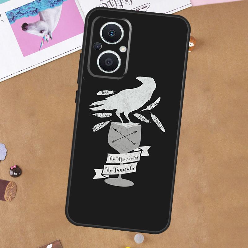Six Of Crows For OPPO Reno 11F 12F 13F 14F 10 11 12 13 14 Pro 7 8 Lite 8T OPPO Find X5 X6 X8 X9 Pro Case