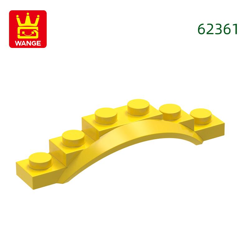 

Non-Toxic 82Pcs/Lot 62361 Vehicle Mudguard 1 1/2 X 6 X1 With Arch Compatible With Block Moc Color City Accessories Parts about 82pcs