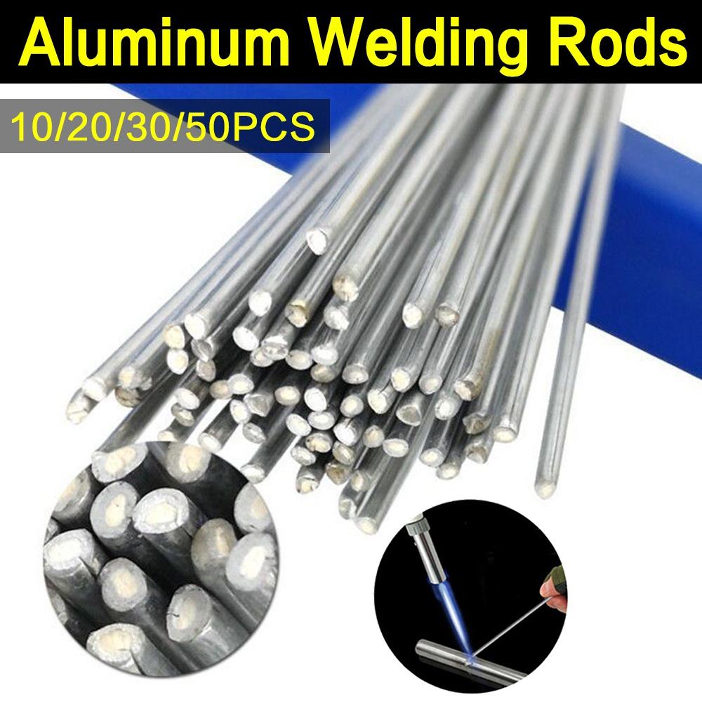Niedertemperatur-Aluminium-Schweißstäbe 1,6/2/2,4 mm - Leicht schmelzend, kein Flussmittel erforderlich für Heimwerker-Reparaturen, Fülldraht-Lötstäbe