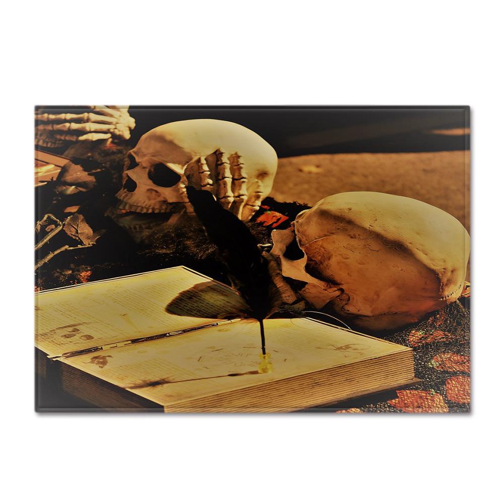 Skull Living Room Floor Mat Bedroom Dining Room Carpet Carpet Doormat