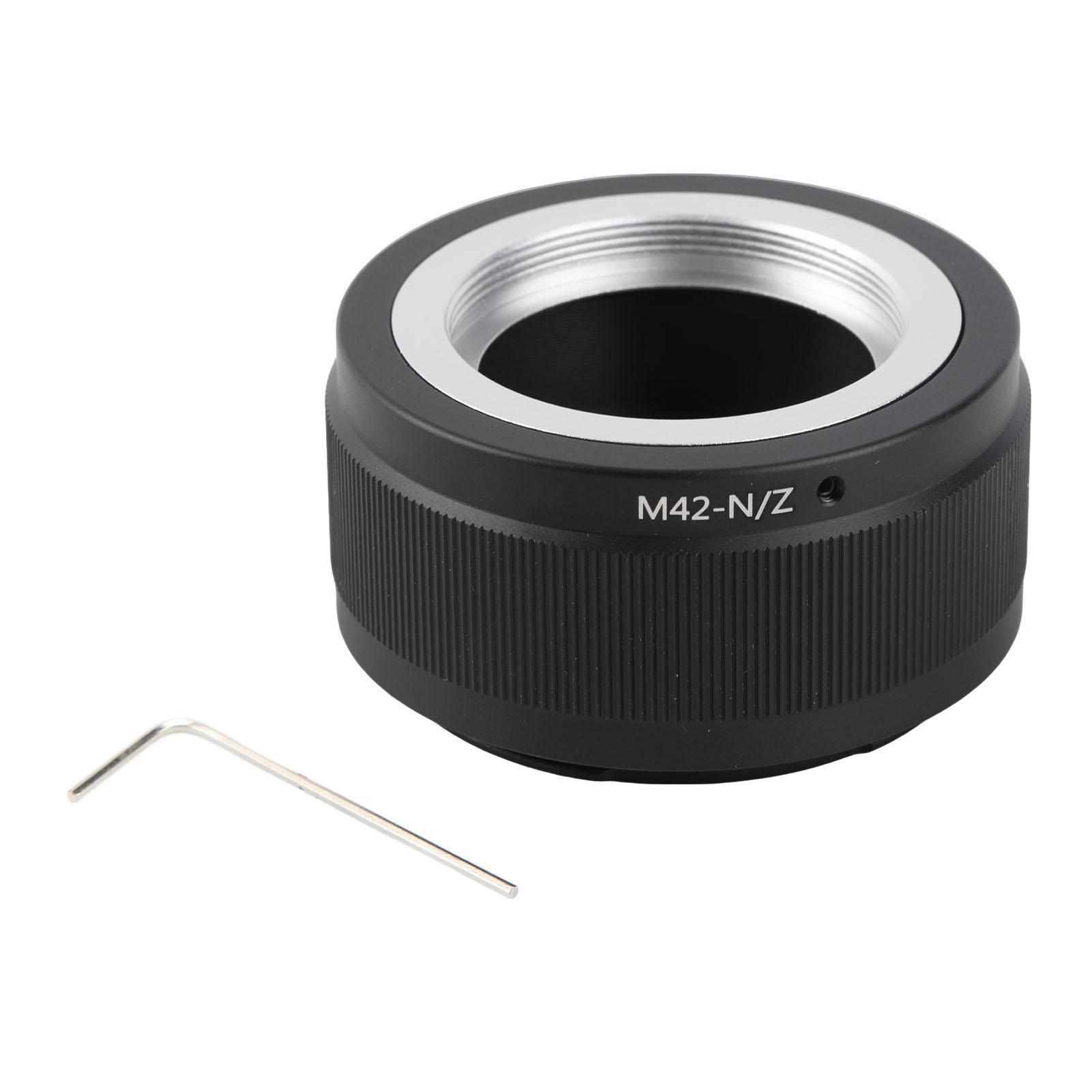 

Aluminum Alloy M42 Lens Mount Adapter Ring for Z Mount Series Full Frame Camera