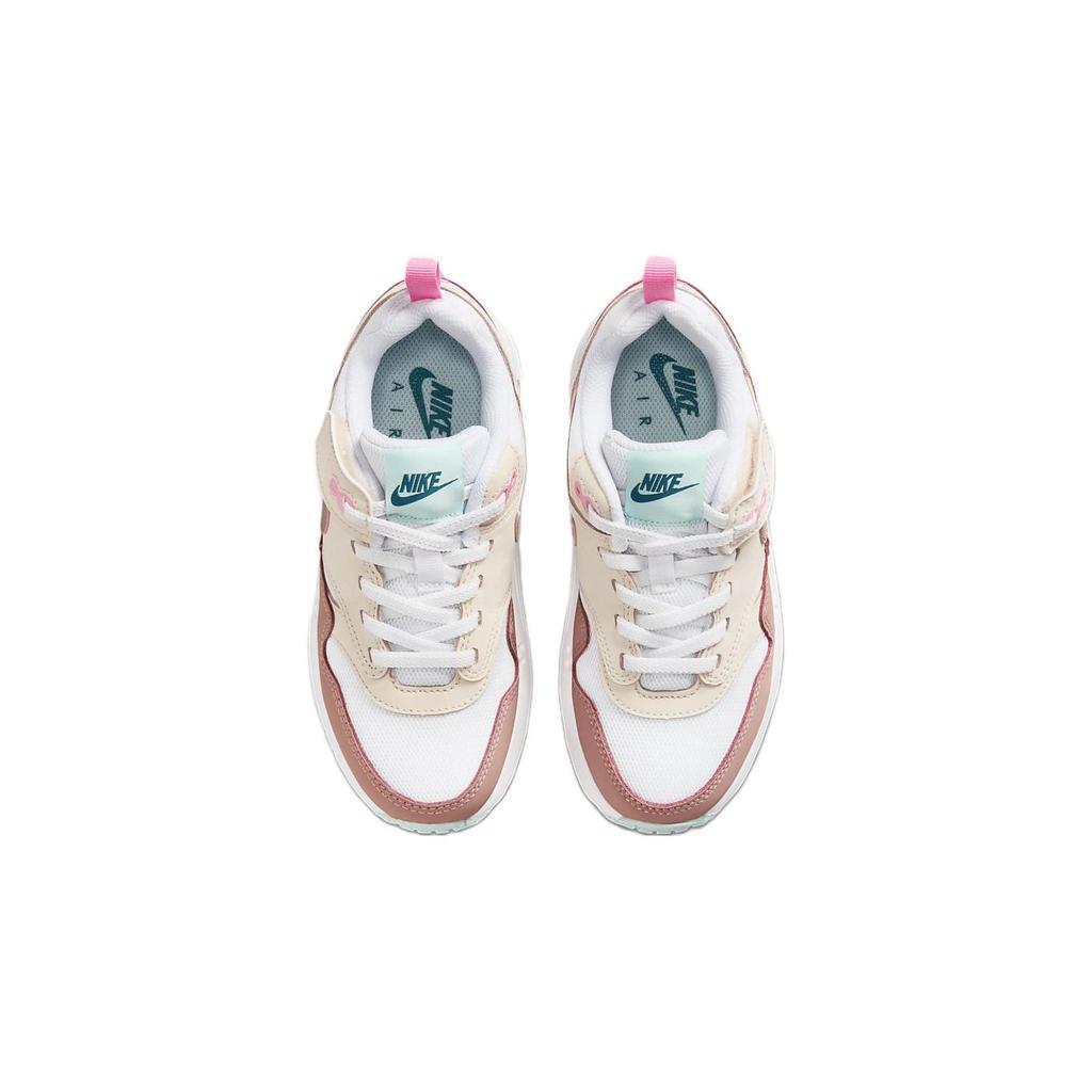 Nike Air Max 1 da Bambino EasyOn Bianco Guava Ghiacciato Rosa Incantesimo Rosso Polvere di Stelle DZ3308-101