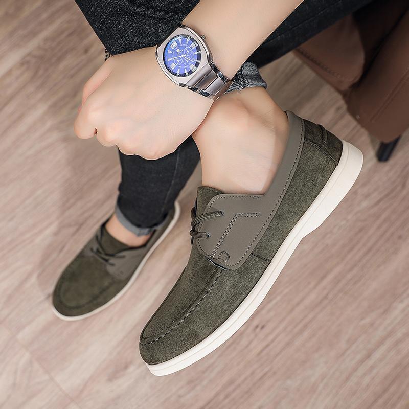 2025 Neue Herren Slipper Loafers Klassisch Bequem Leicht Atmungsaktiv Rutschfest Täglich Outdoor Freizeit Laufschuhe